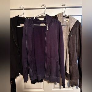 PACT organic cotton hoodies